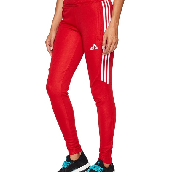 adidas tapered fit typical football fit women's